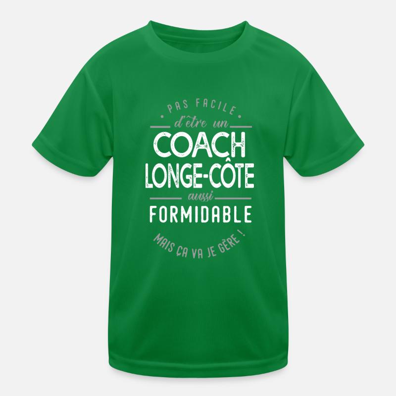 coach Longe côte formidable cadeau marche dans eau T-shirt sport Enfant