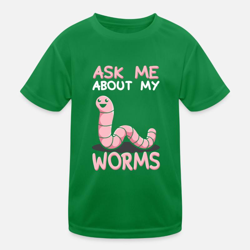 Interrogez-moi sur mes vers T-shirt sport Enfant