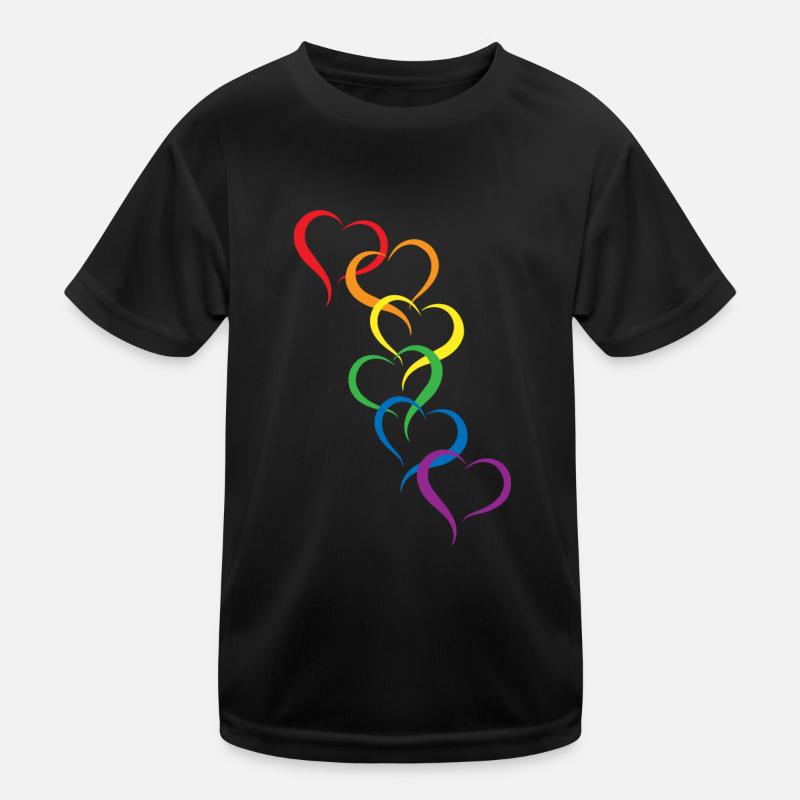 LGBT Geschenk Spruch Freunde Pride Rechte Kinder Funktions-T-Shirt