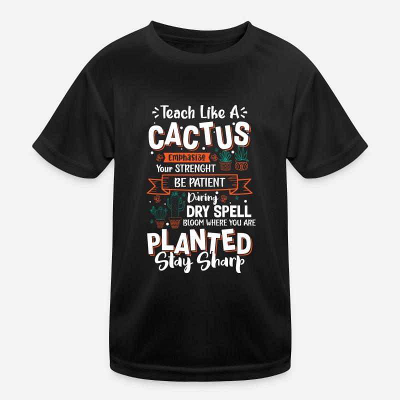 Stachel Garten Gärtner Kinder Funktions-T-Shirt