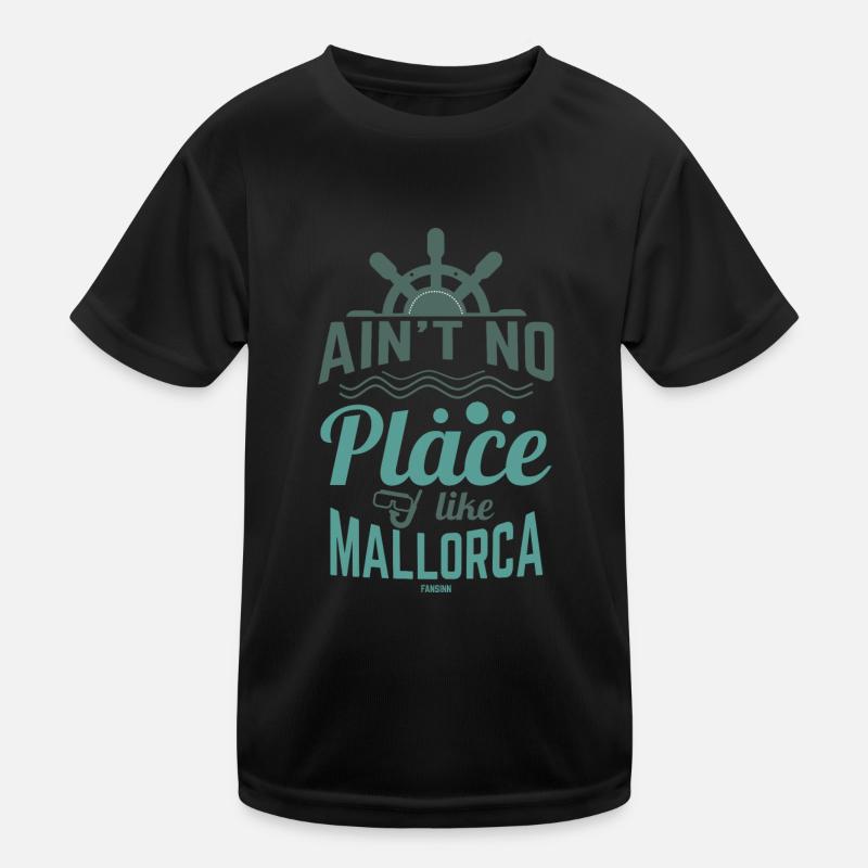 Mallorca Segeln Boot Spanien Kinder Funktions-T-Shirt