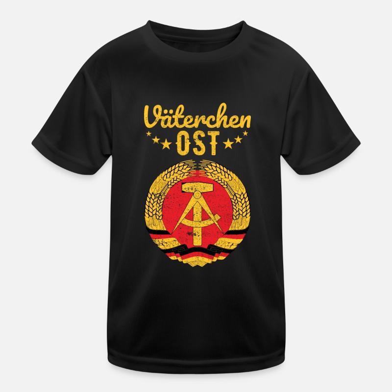 Väterchen Ost DDR Ossi Geschenkidee Kinder Funktions-T-Shirt