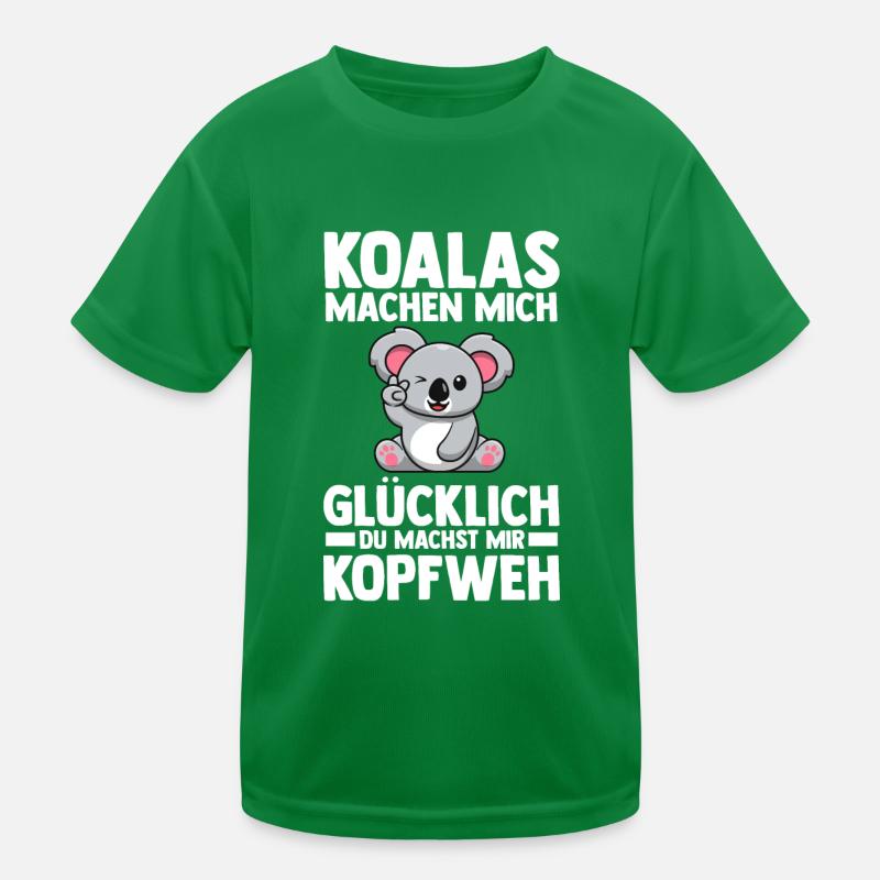 Koalabär Koala Kinder Funktions-T-Shirt