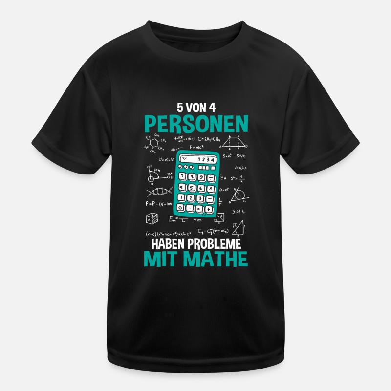 Calculatrice pour professeur de mathématiques T-shirt sport Enfant