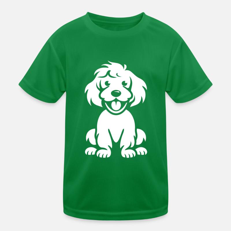 Chien cocker T-shirt sport Enfant