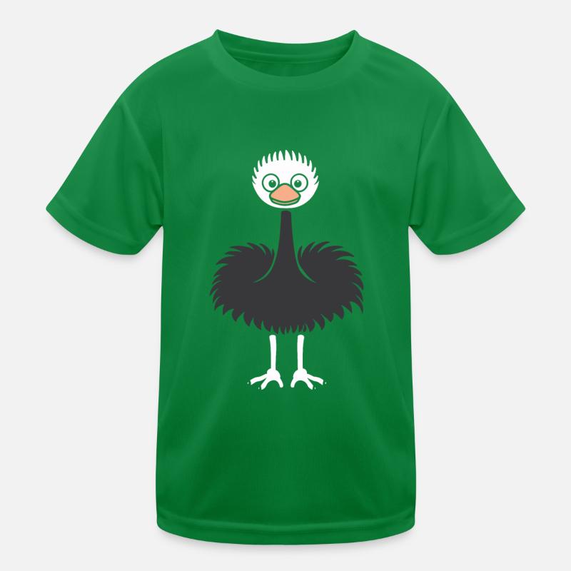 ostrich Kids Functional T-Shirt