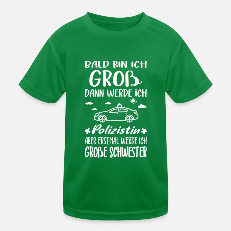 I'm going to be big sister cop offspring Kids Functional T-Shirt