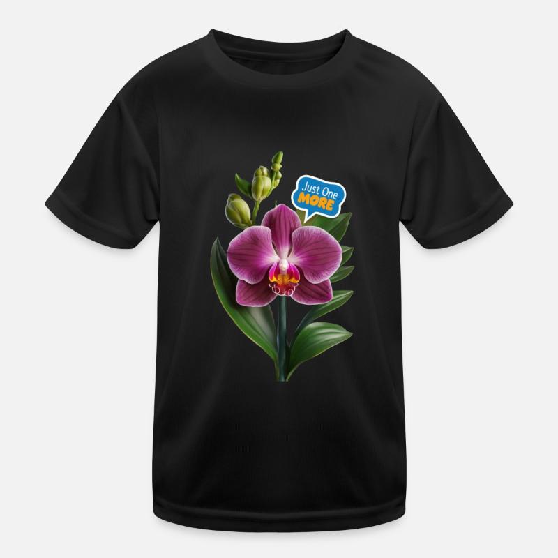 Nur noch eine Orchidee Kinder Funktions-T-Shirt