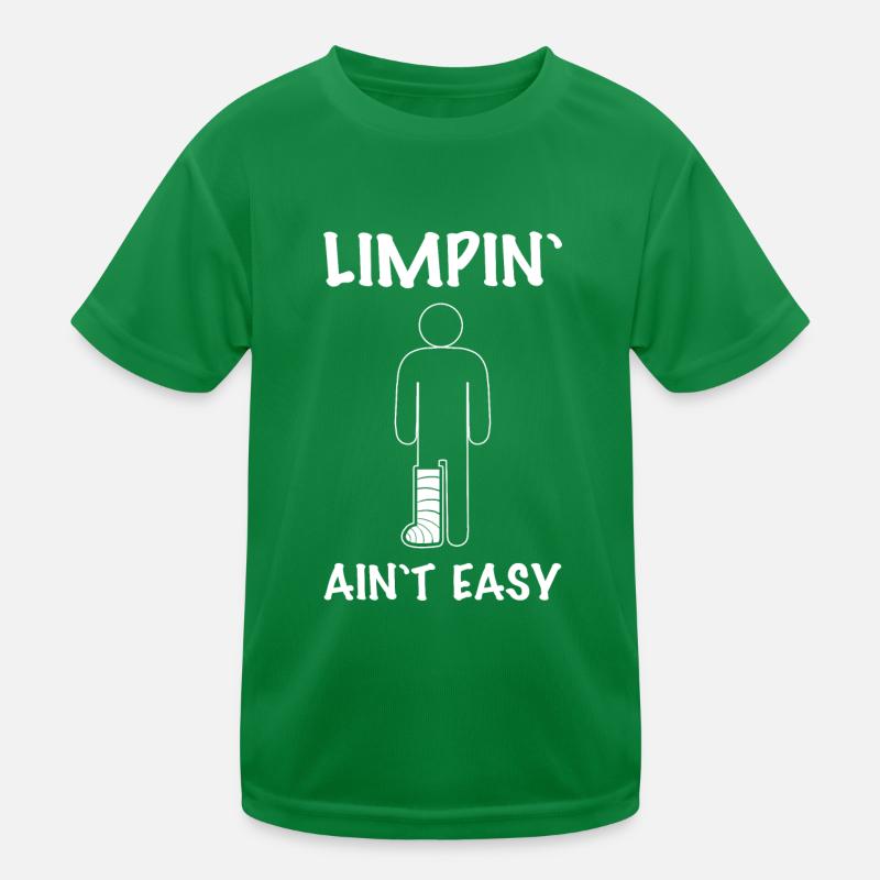 Broken leg Kids Functional T-Shirt