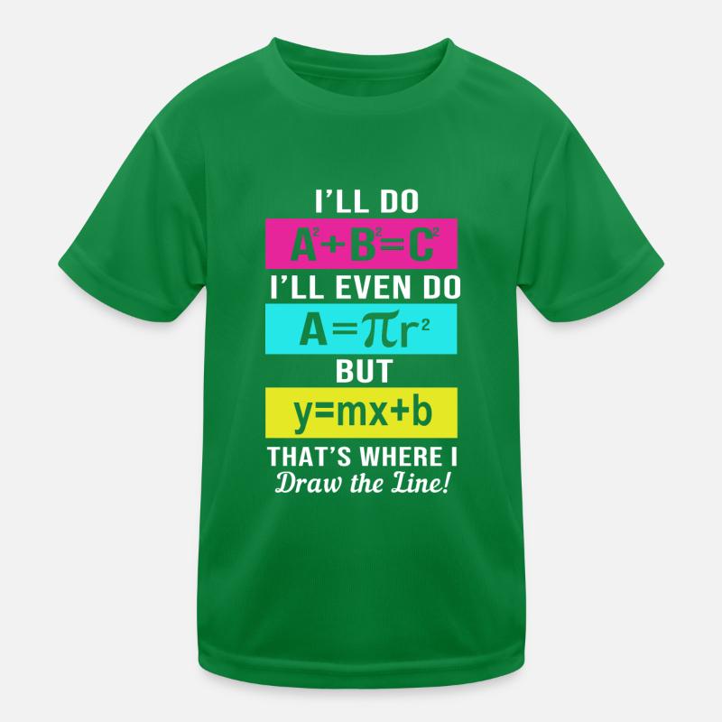 Mathematik Kinder Funktions-T-Shirt