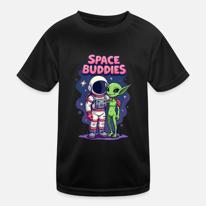 Space Buddies Kids Functional T-Shirt