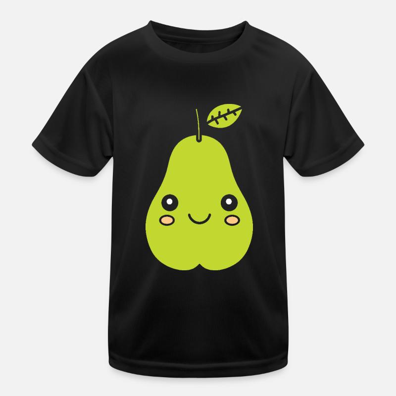 Birne Kinder Funktions-T-Shirt