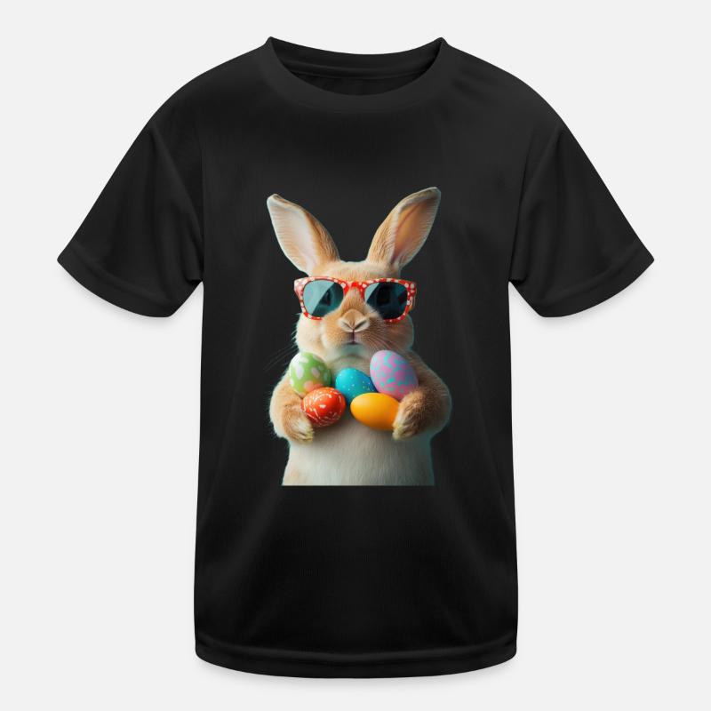 Lapin de Pâques T-shirt sport Enfant