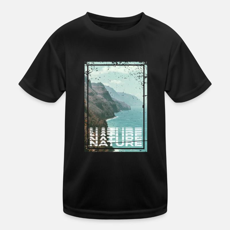Nature Kinder Funktions-T-Shirt