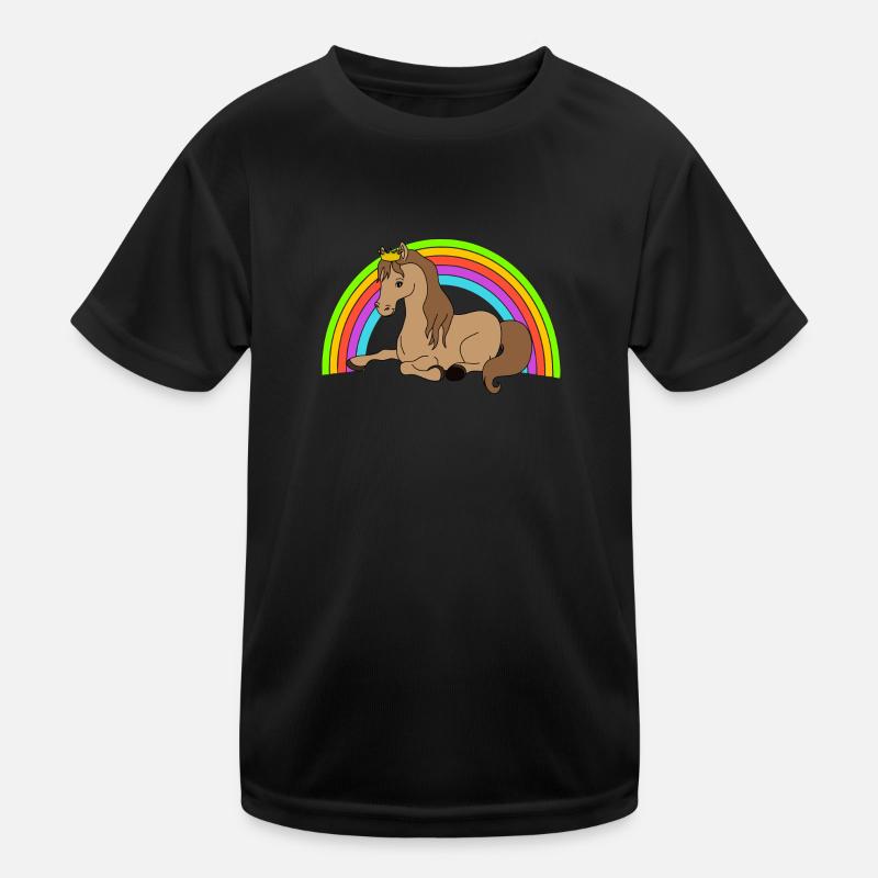 cheval T-shirt sport Enfant