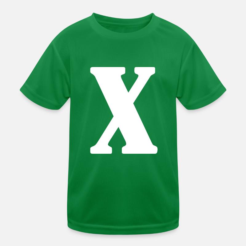 X Kinder Funktions-T-Shirt