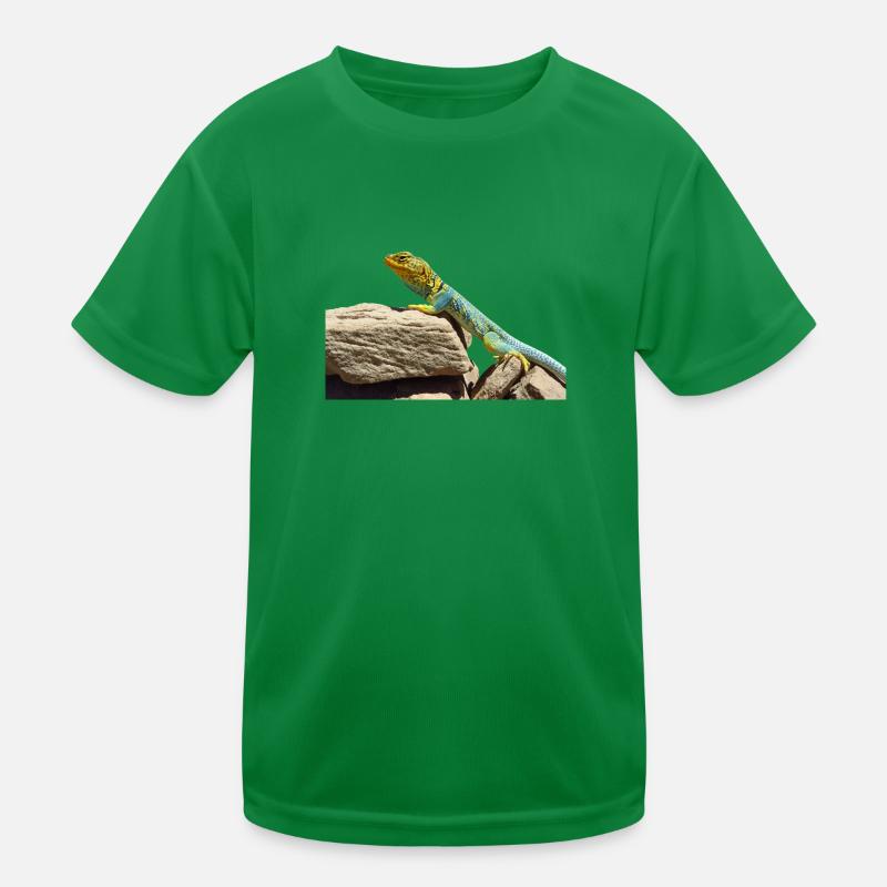 gecko lizard echse eidechse Kinder Funktions-T-Shirt