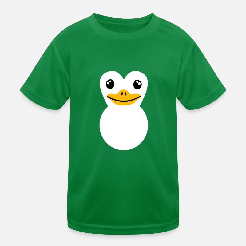 Pinguin Kostüm Kinder Funktions-T-Shirt