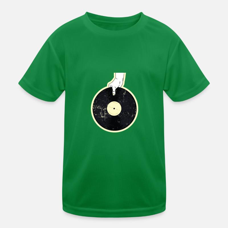 Vinyl record Kids Functional T-Shirt