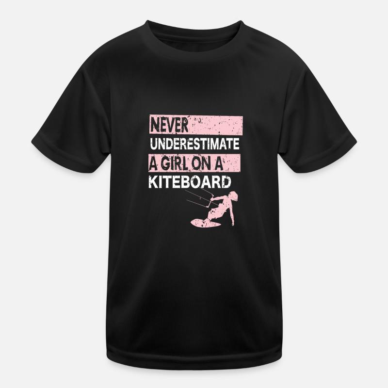 Kiteboarding Kitesurfer Kiteboarder Geschenk Kinder Funktions-T-Shirt