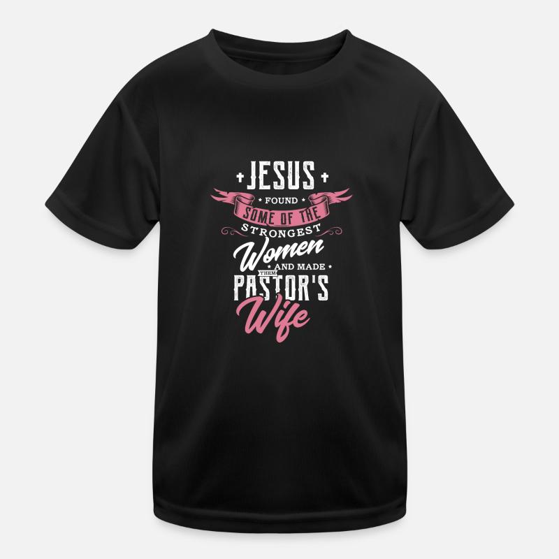 Pastor Design pour un fan de pasteurs T-shirt sport Enfant