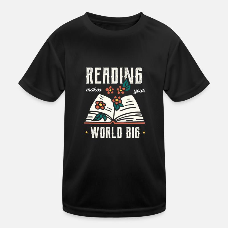 Lire Lecteur Lectrice Design T-shirt sport Enfant