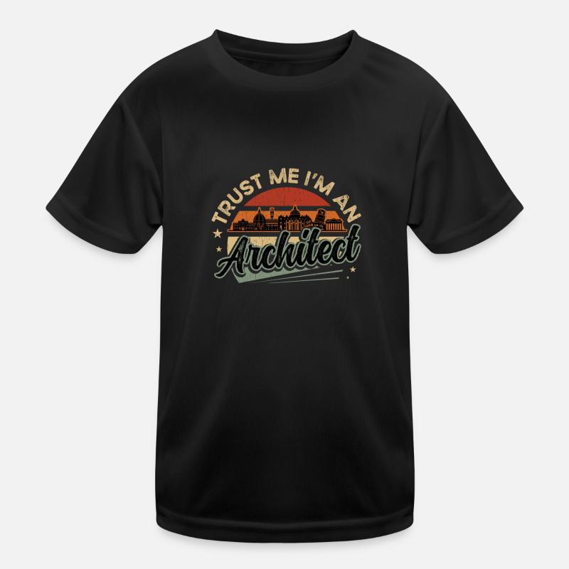 Architekt lustig Trust Me I'm An Architect Kinder Funktions-T-Shirt