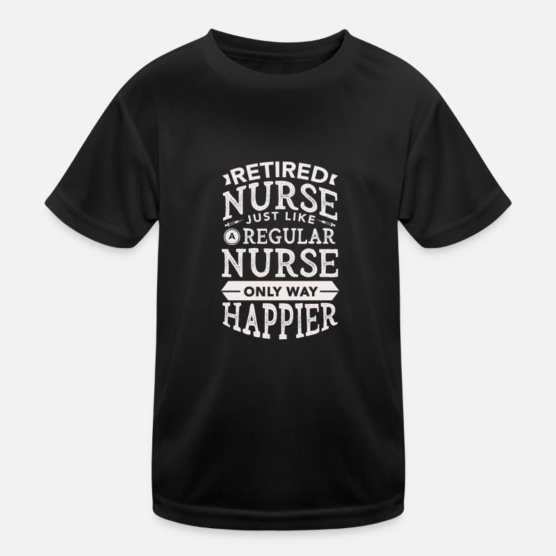 Rente Rentner Pension Kinder Funktions-T-Shirt
