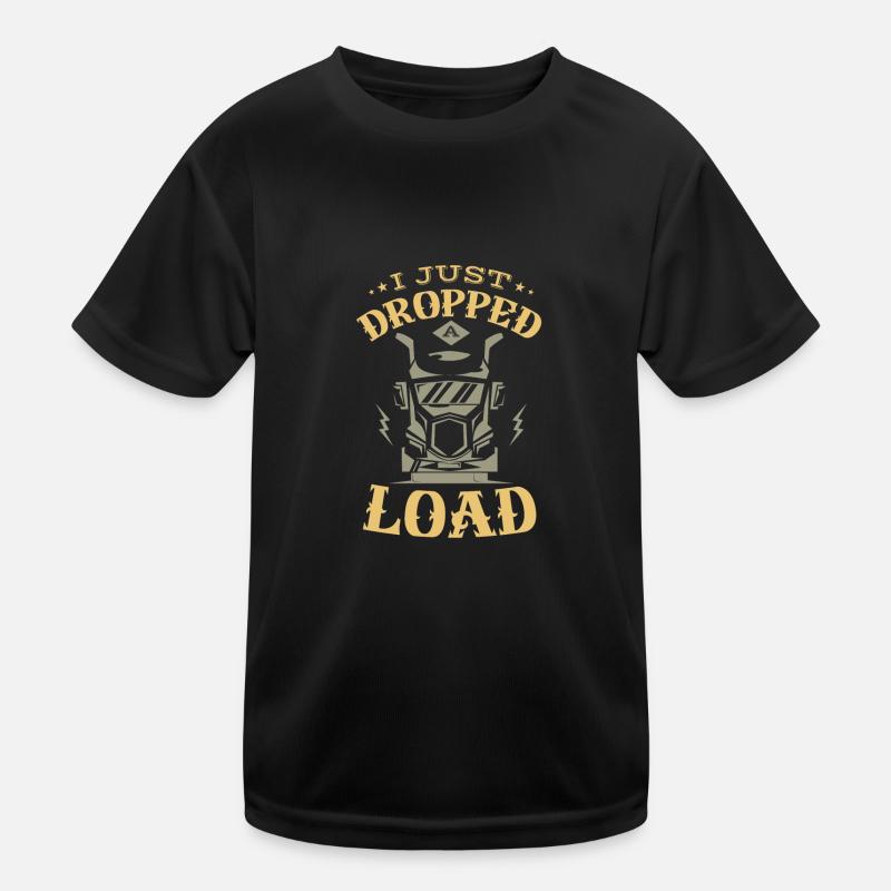 Camionneur pour un chauffeur de camion T-shirt sport Enfant