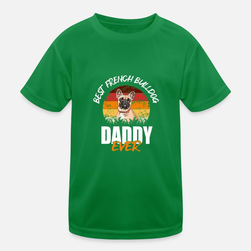 Français Bulldog T-shirt sport Enfant