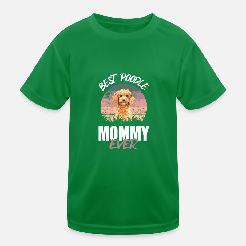 Poodle Kids Functional T-Shirt