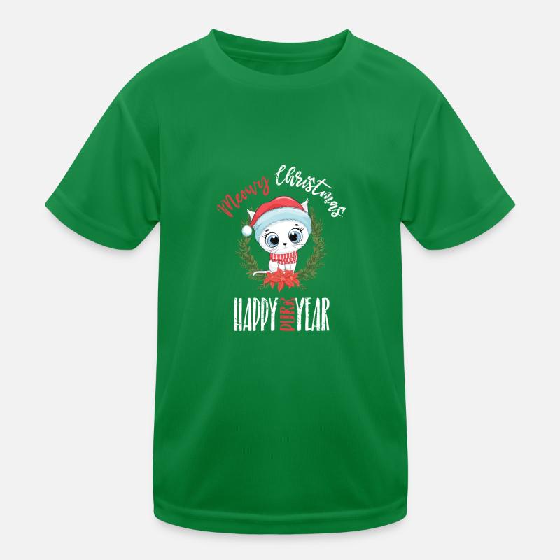 Pyjama Weihnachten Kinder Funktions-T-Shirt