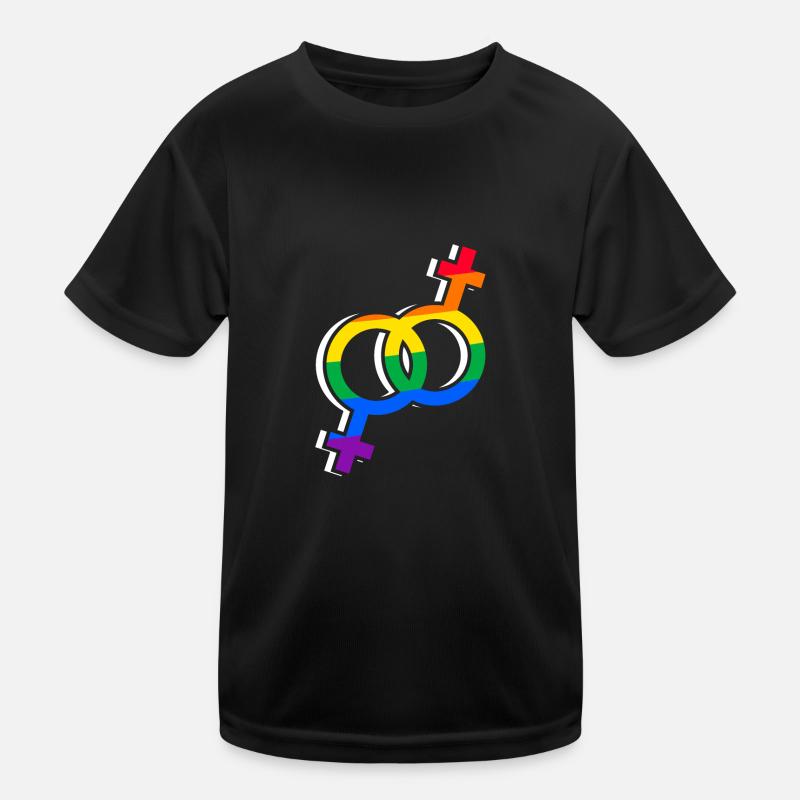 Pride Kinder Funktions-T-Shirt