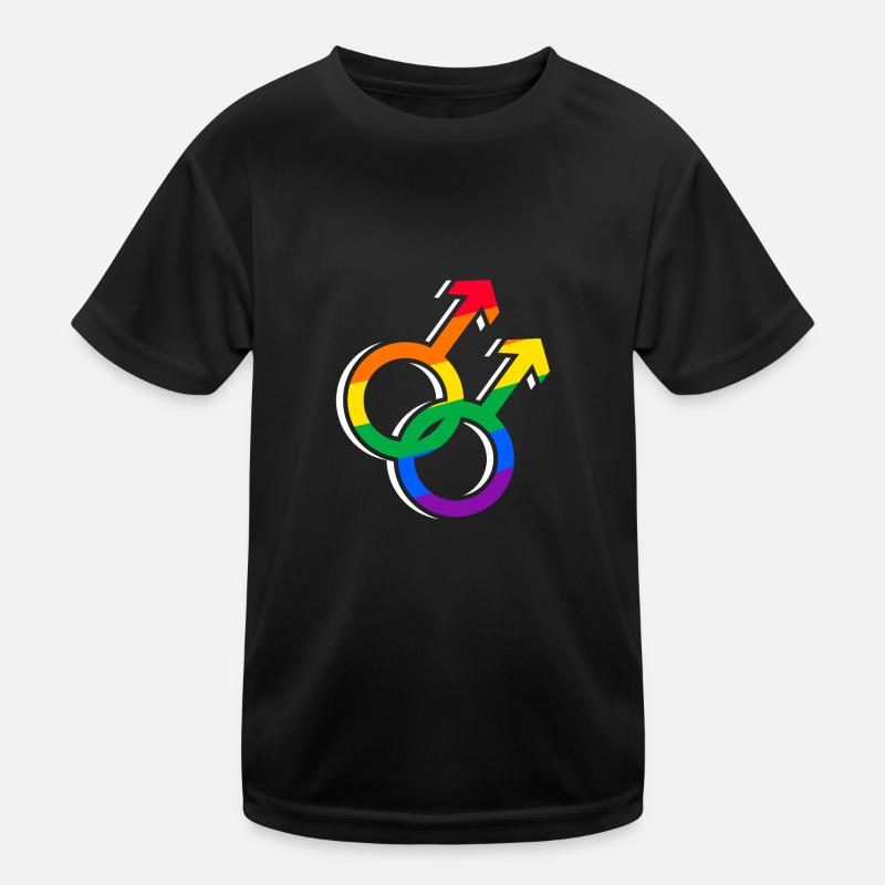 Pride Kinder Funktions-T-Shirt
