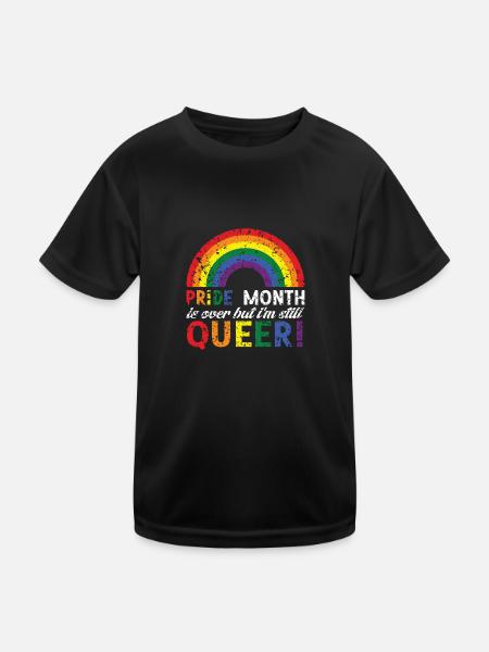 Pride Month - Kids Functional T-Shirt - black - Front