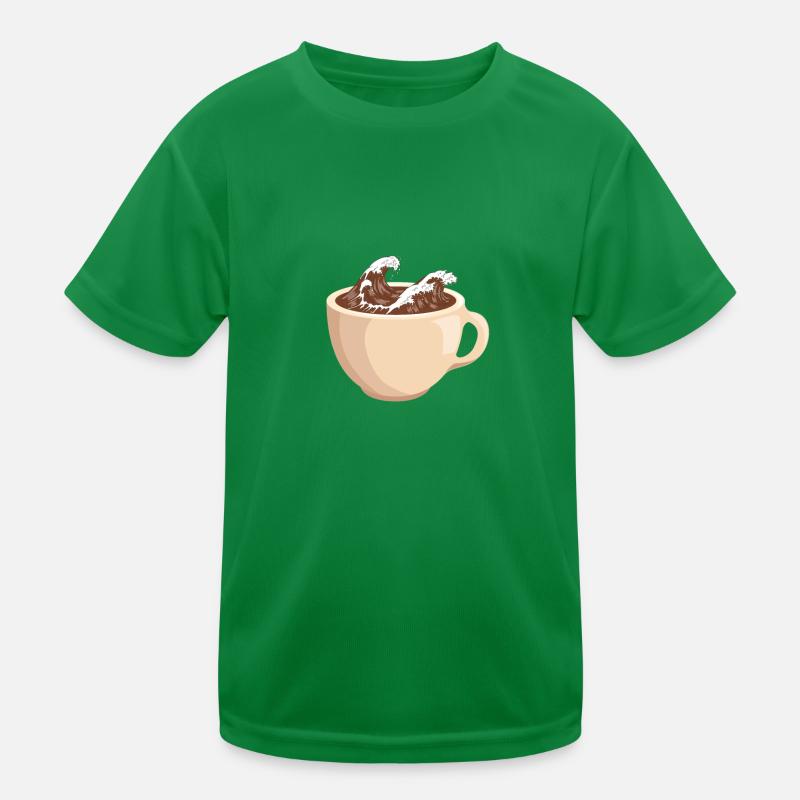 World Coffee Day Kids Functional T-Shirt
