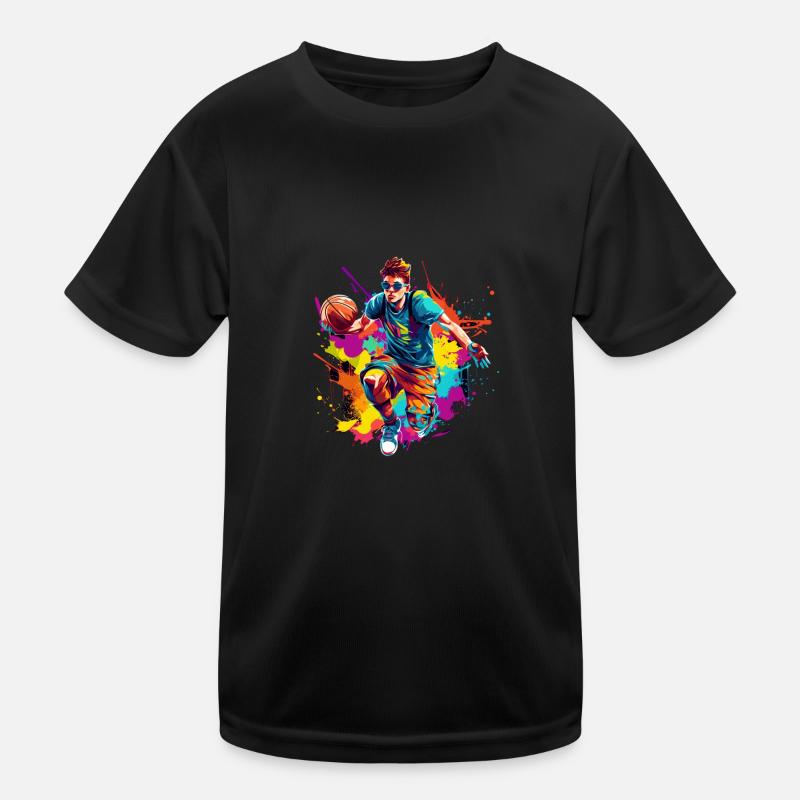BASKETBALL forever! Kids Functional T-Shirt