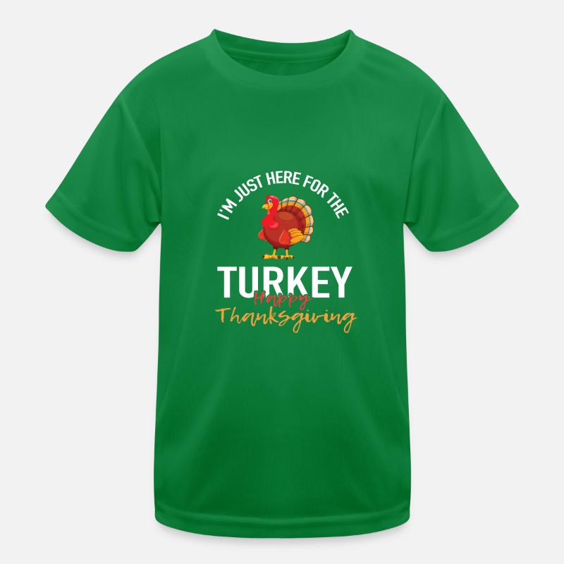 Préparez-vous pour Thanksgiving T-shirt sport Enfant