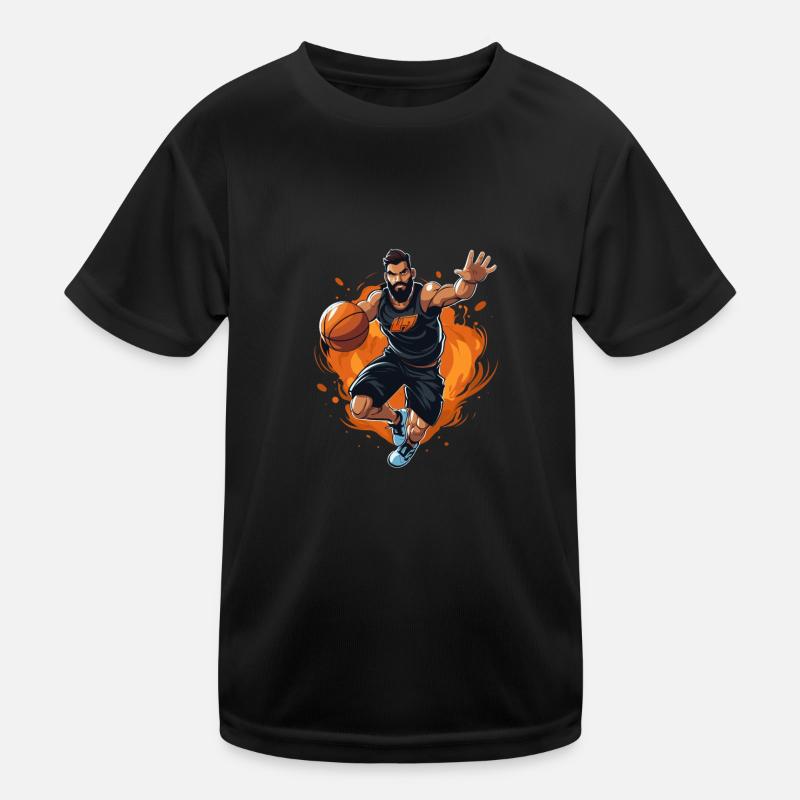 BASKETBALL forever! Kids Functional T-Shirt