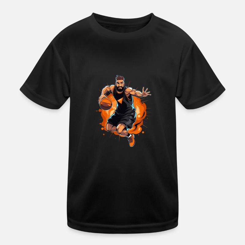BASKETBALL forever! Kids Functional T-Shirt