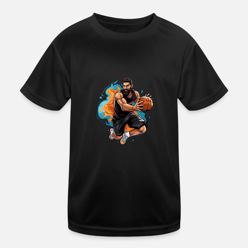BASKETBALL forever! Kids Functional T-Shirt