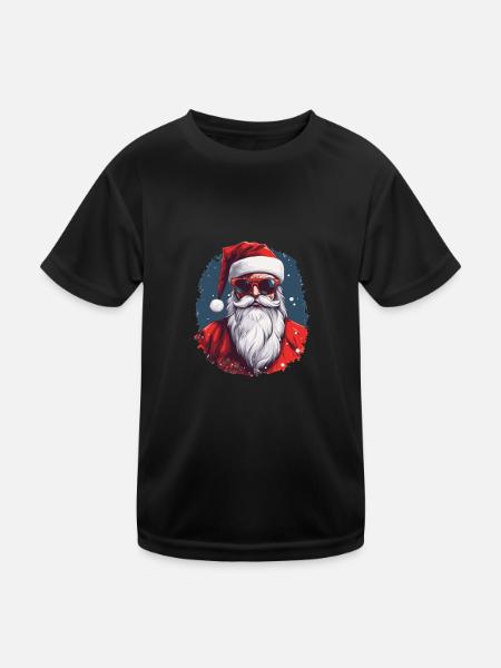 Merry Christmas - Kids Functional T-Shirt - black - Front