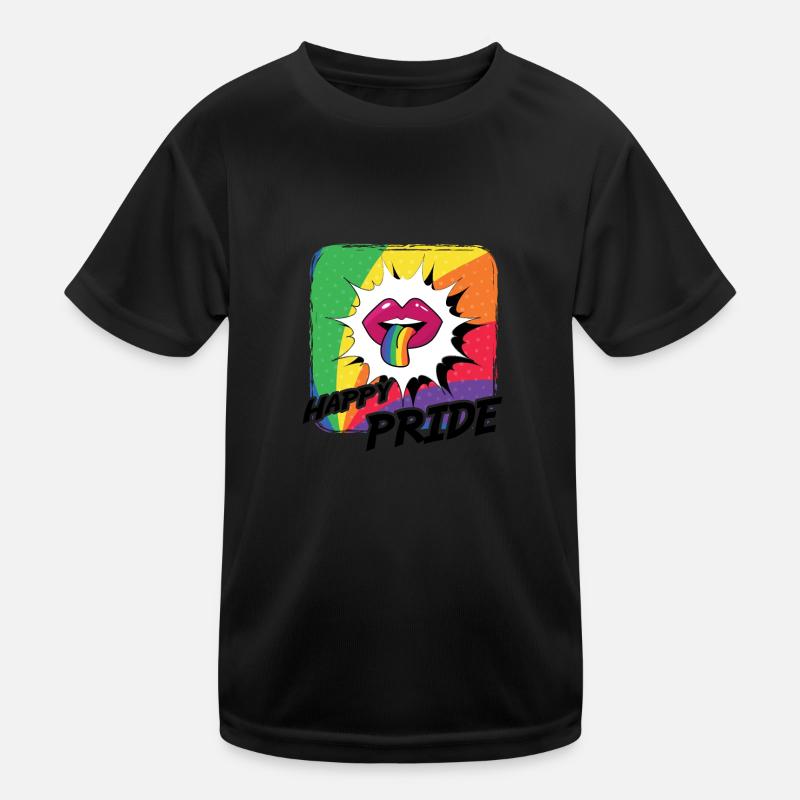 Rainbow Connection Embrace, Happy Pride Kinder Funktions-T-Shirt