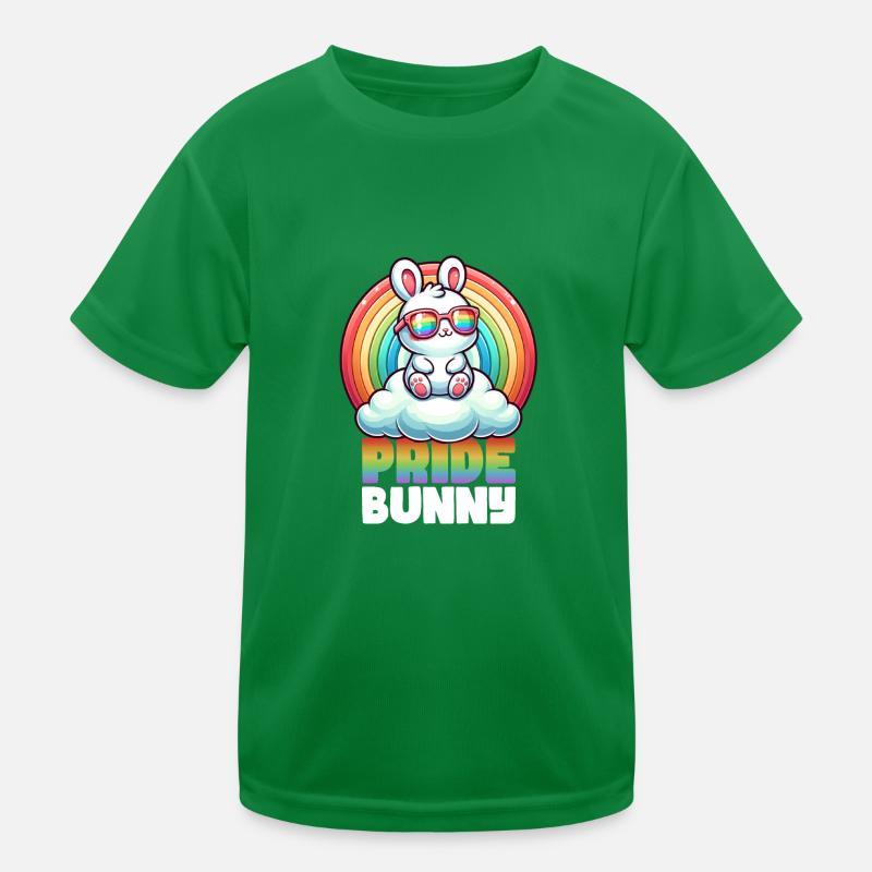 Pride Gay CSD Love LGBTQ Farben des Regenbogens Kinder Funktions-T-Shirt