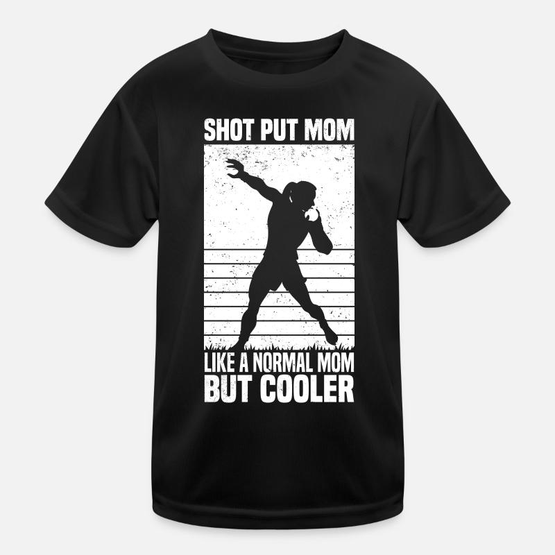 Lancer du poids | Cadeaux de putter de tir d’athlétisme T-shirt sport Enfant