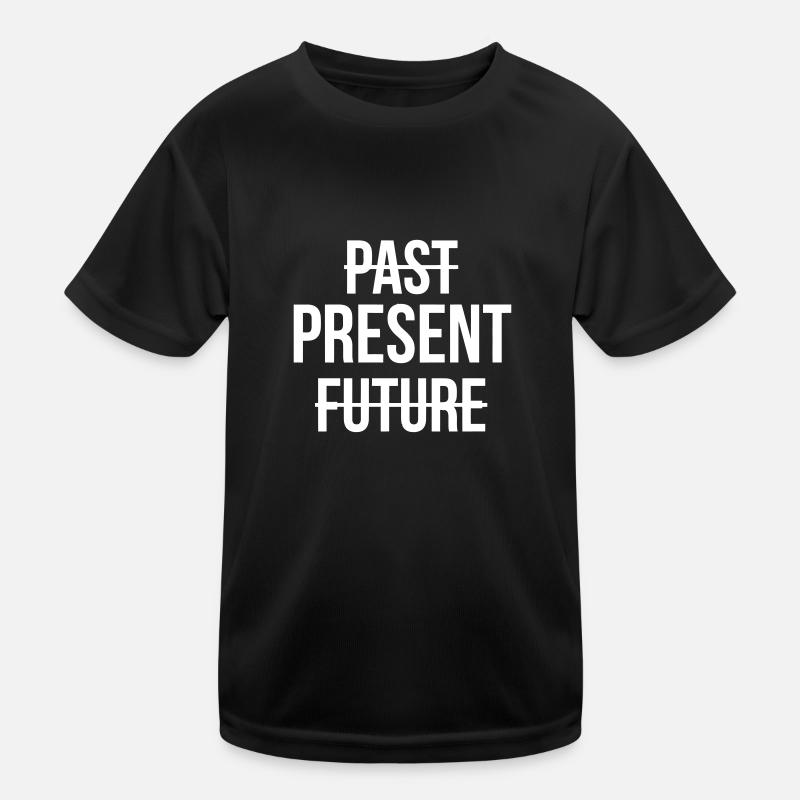 LEBE IM JETZT Kinder Funktions-T-Shirt