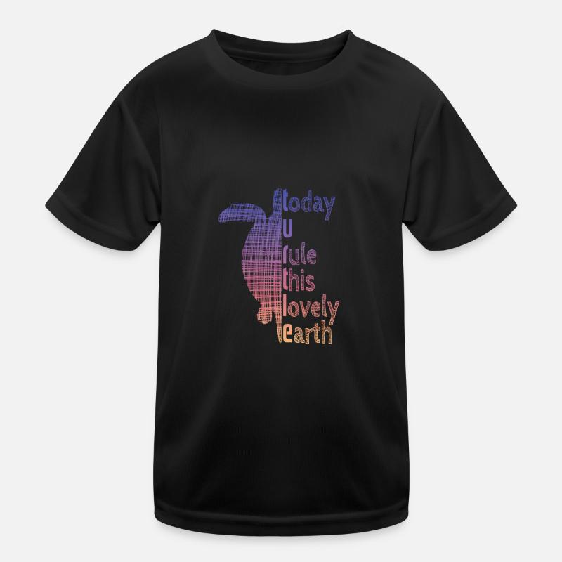 Turtle Kinder Funktions-T-Shirt