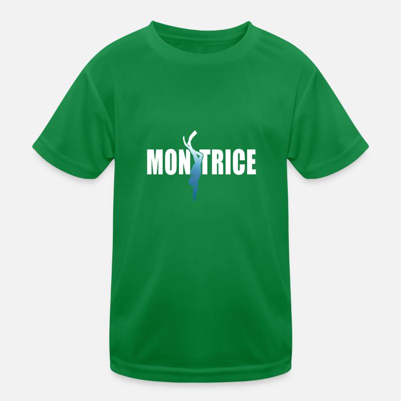 monitrice plongée sous marine coach plongeuse T-shirt sport Enfant