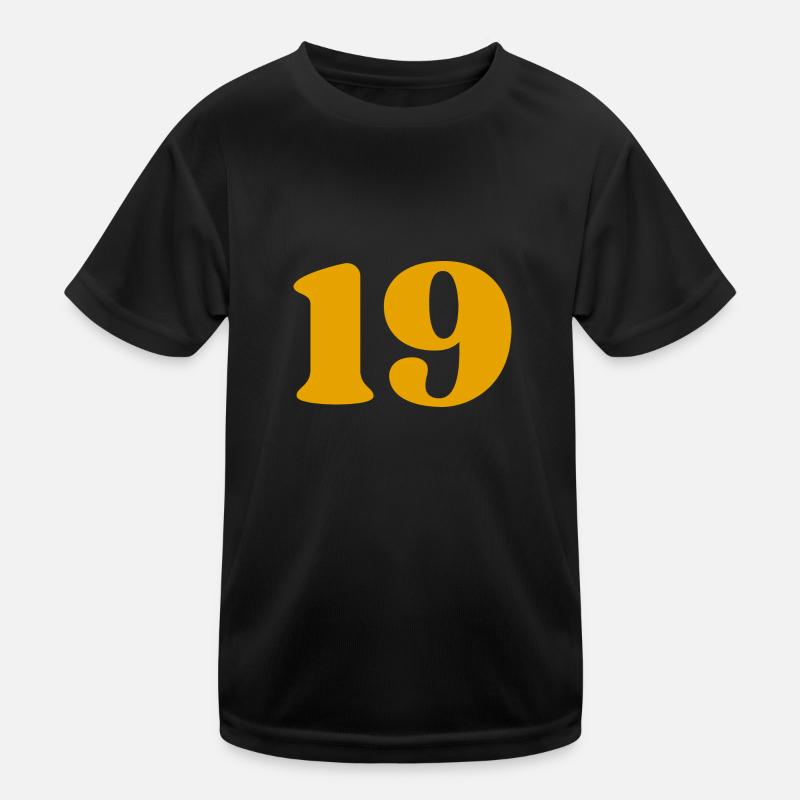 19 Kinder Funktions-T-Shirt