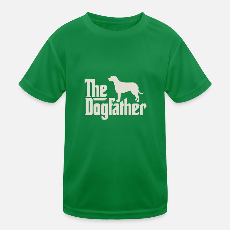 Le Dogfather - Irish Wolfhound T-shirt sport Enfant